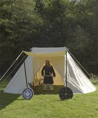 La Bottega di Merlino Jorvik tenda medievale 4x6 m in cotone