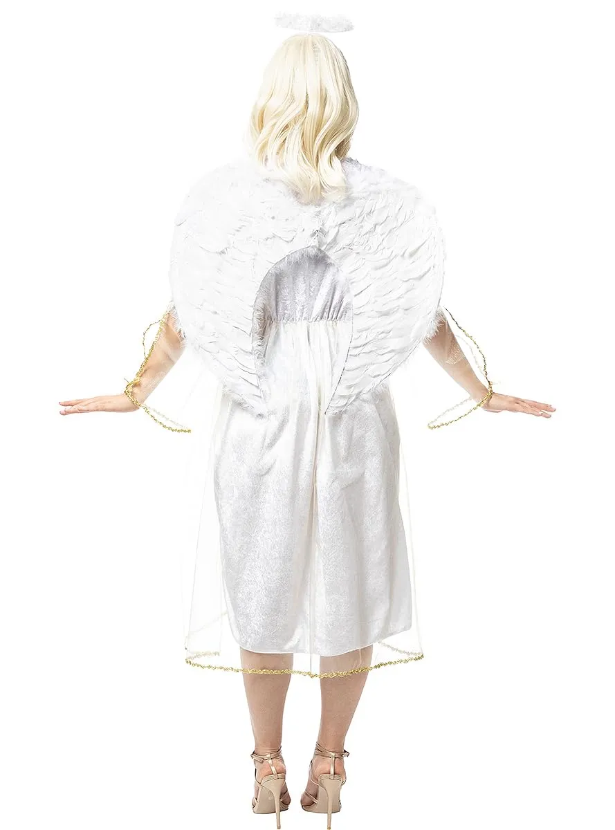 Funidelia Angelo Deluxe Costume Donna M Bianco Natalizio