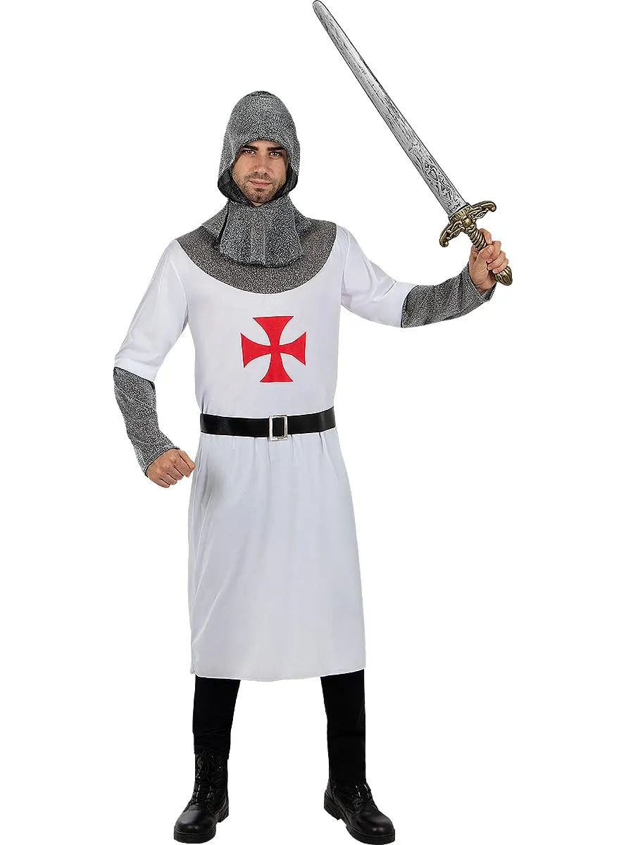 Funidelia Templare costume uomo rosso medievale