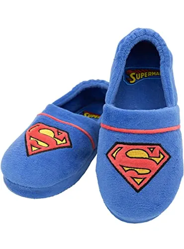 Funidelia Superman pantofole bambino azzurre DC Comics