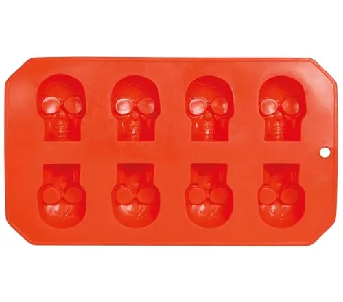 Fiestas Guirca Stampo Teschi Silicone Rosso Ghiaccio