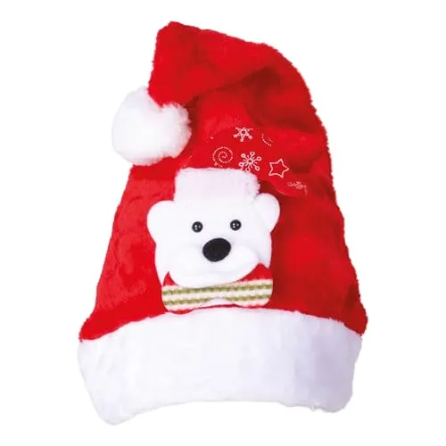 P'tit Clown Tradizione cappello Natale peluche bambino