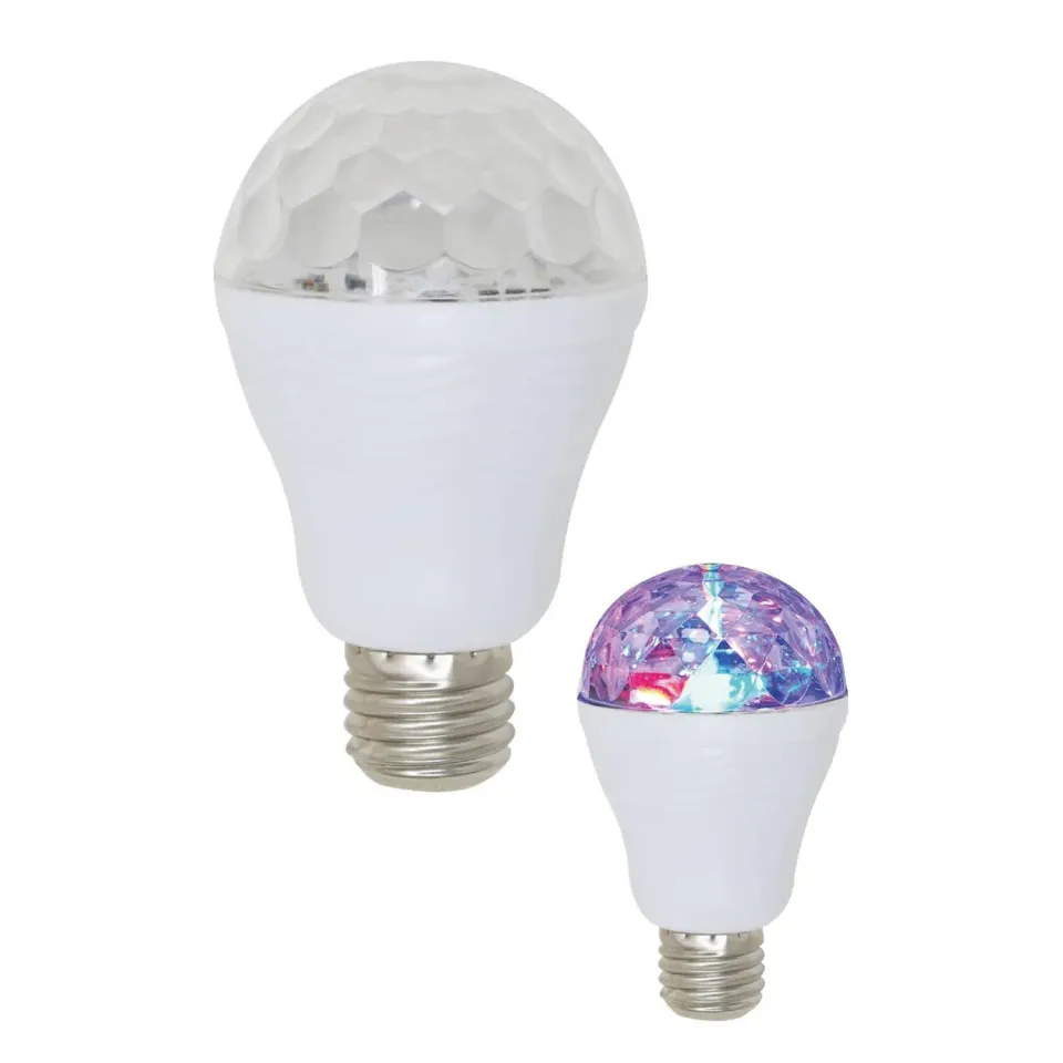 Guirca lampadina LED RGB multicolor discoteca