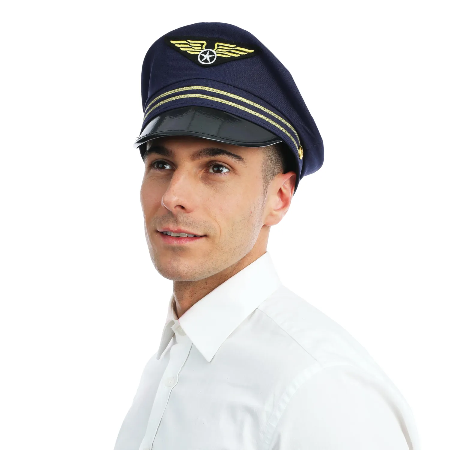 P'tit Clown 74601 Cappello Pilota Aria Blu Adulto