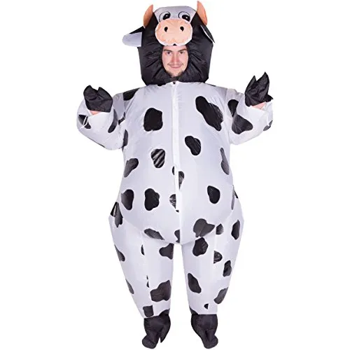 Bodysocks Mucca costume gonfiabile adulti fattoria