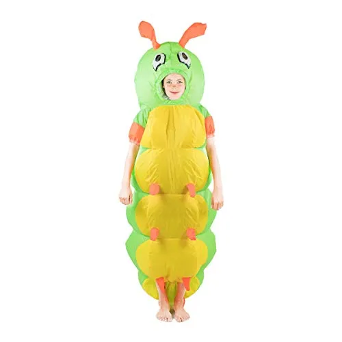 Bodysocks Costume Gonfiabile Bruco per Carnevale