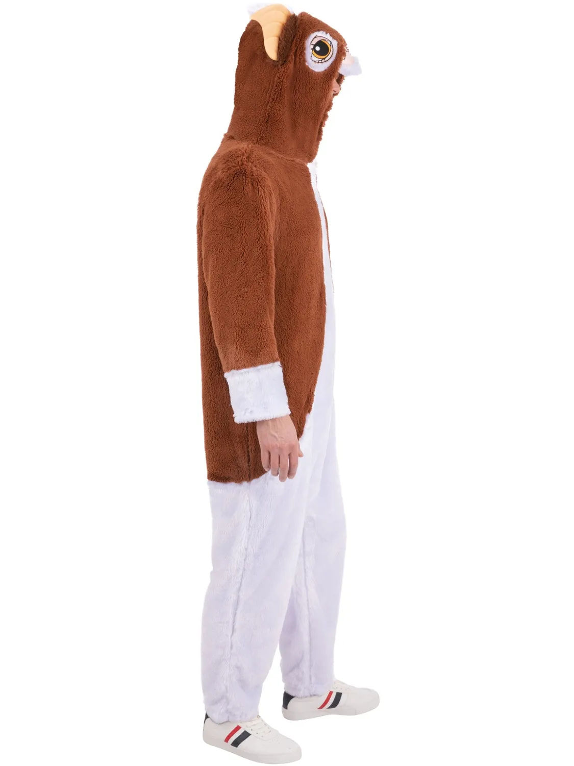 Smiffys Gremlins Gizmo costume tuta marrone con cappuccio