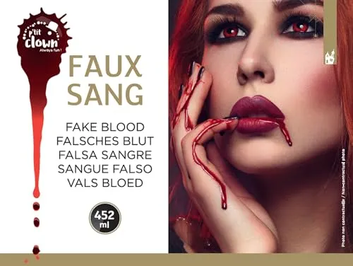 P'tit Clown 20703 sangue finto gel bidone 472 ml
