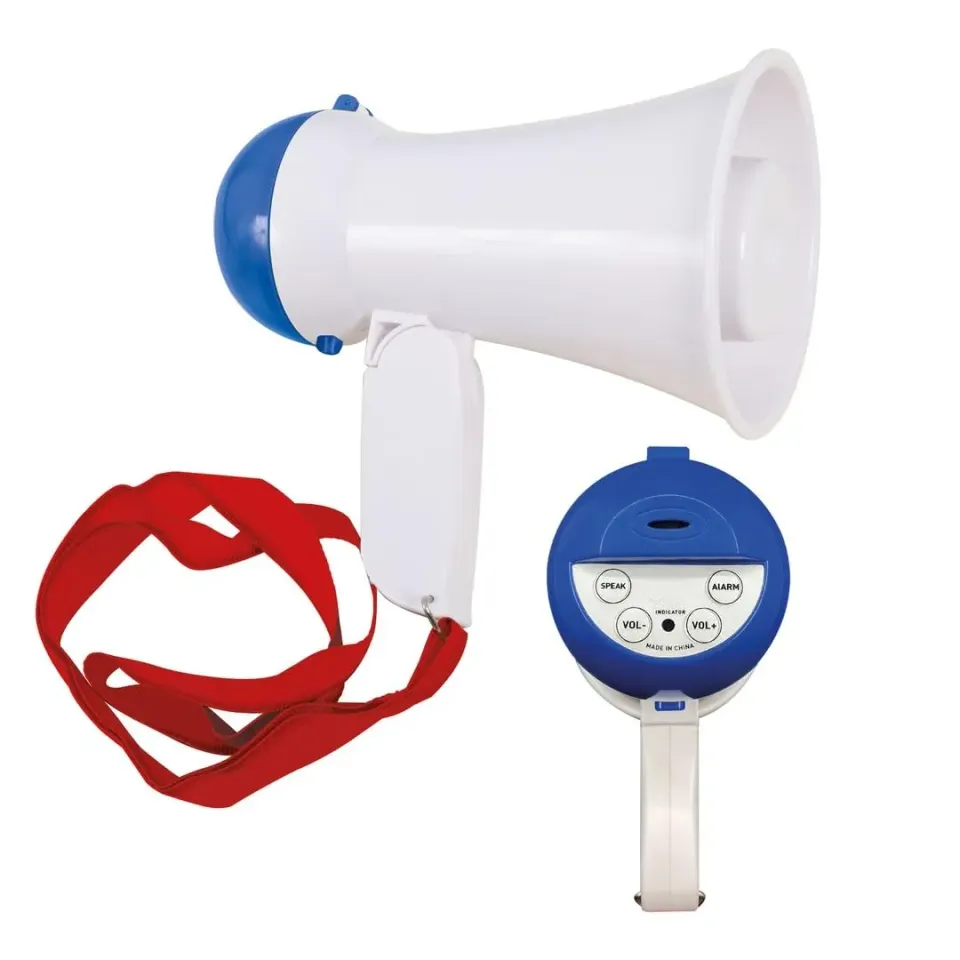 P'tit Clown 84001 megafono bianco 16 cm
