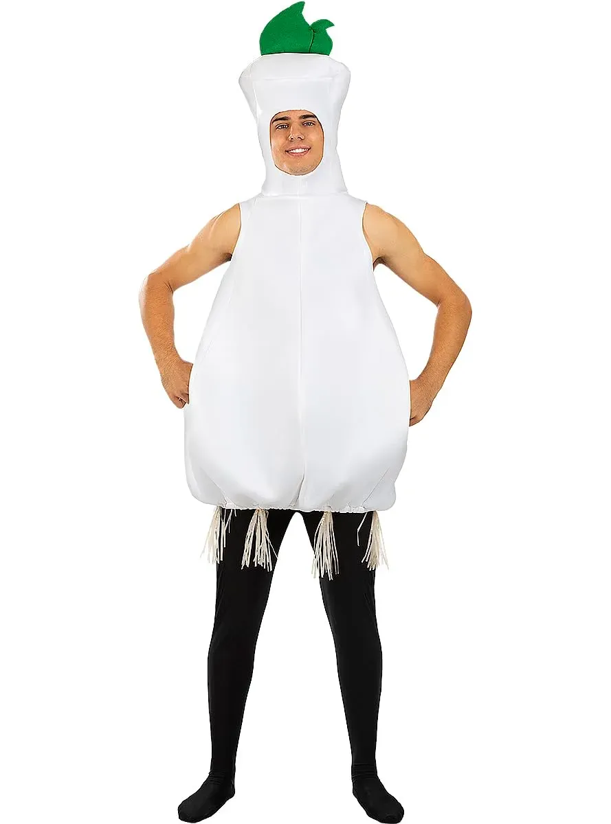 Funidelia Costume da aglio adulto bianco taglia unica