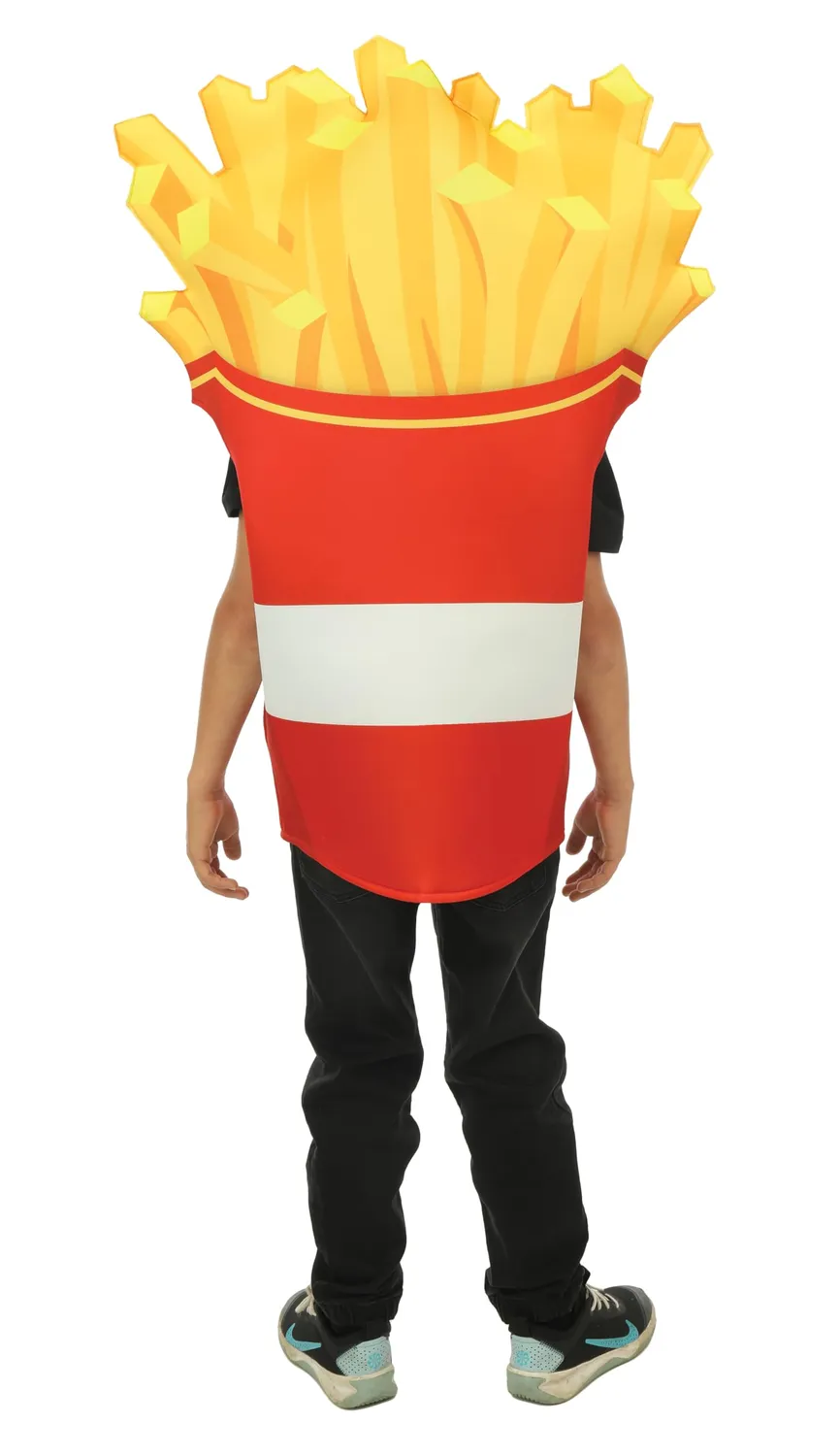 P'tit Clown costume patatine fritte bambino taglia unica