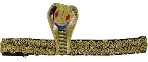 Guirca Cerchietto Egiziana Serpente Cleopatra Halloween