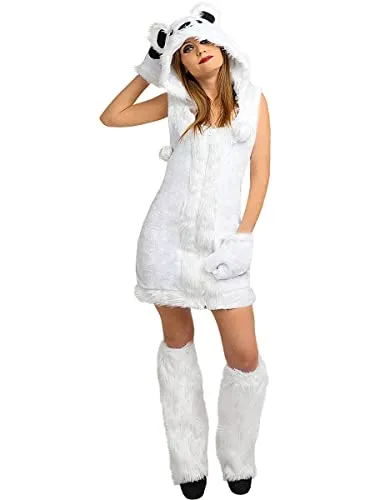 Funidelia orso polare costume donna S caldo
