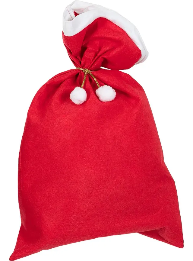 Funidelia Santa Claus Sacco Babbo Natale 90x60 rosso