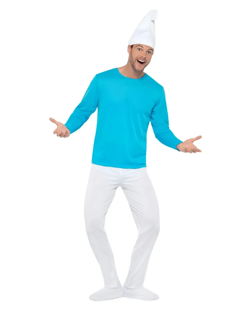 Funidelia I Puffi Puffo Costume Blu M-L cartoni