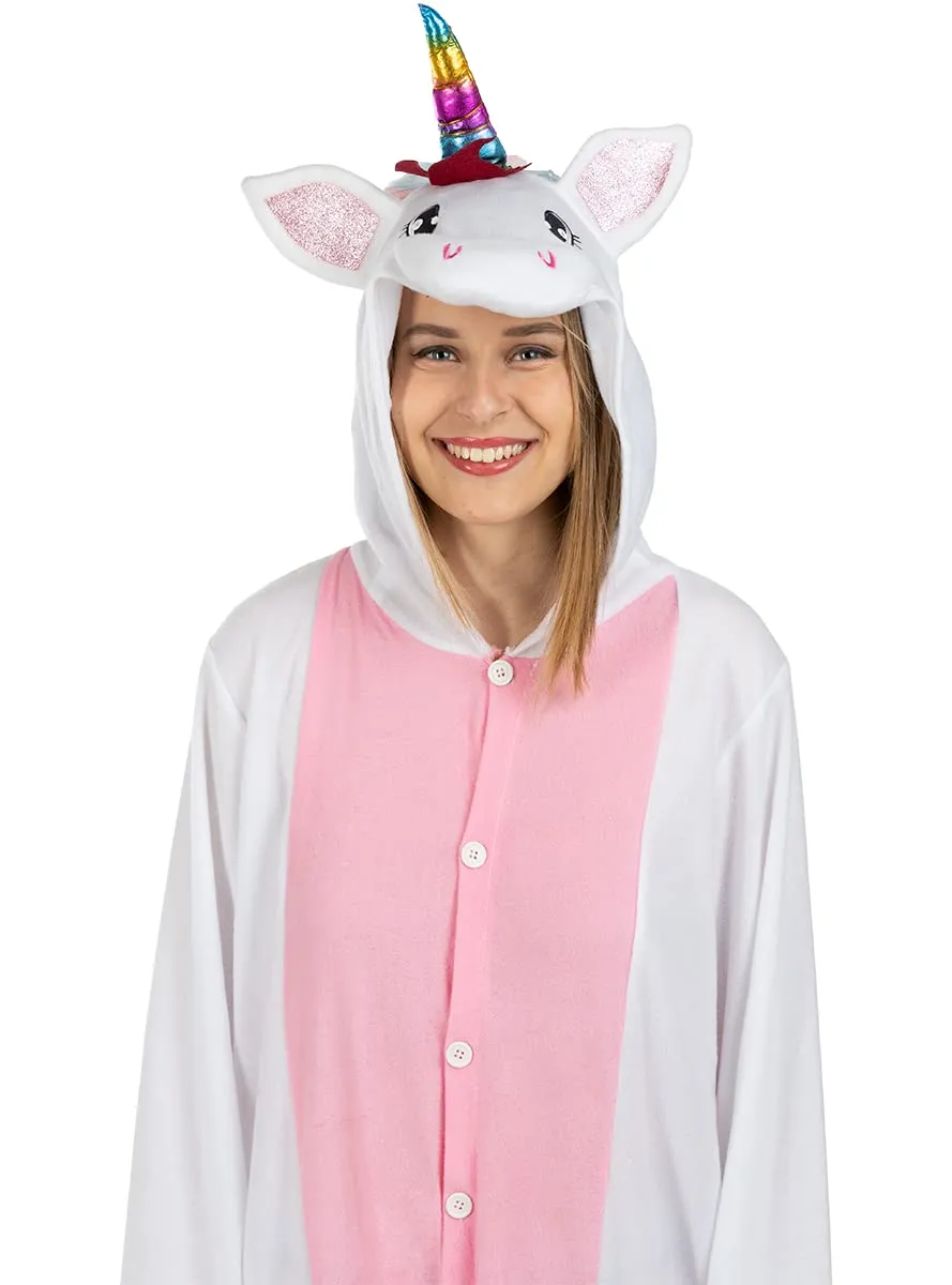 Funidelia Unicorno Rosa costume adulto L-XL rosa