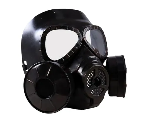 P'tit Clown 21076 maschera gas nera plastica unisex