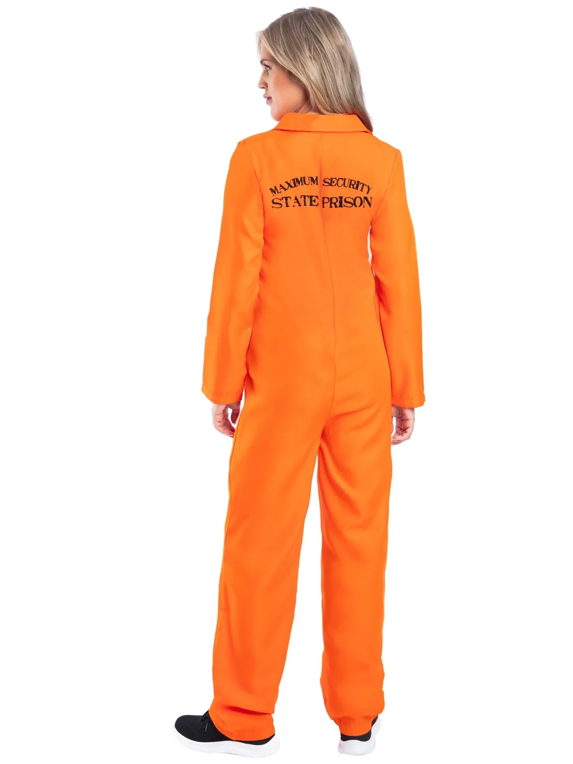 Smiffys Escaped Prisoner costume carcerata arancione donna