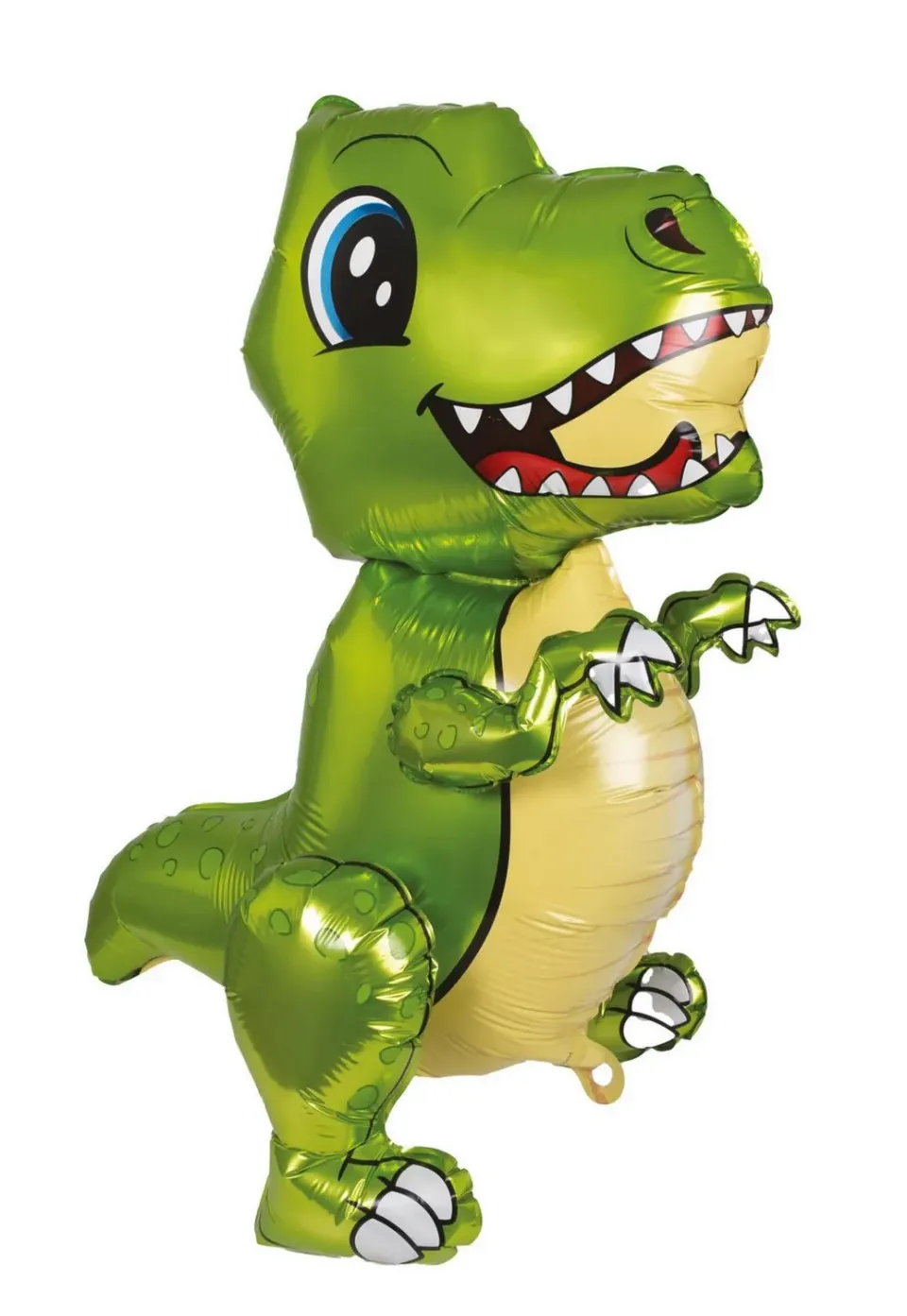P'tit Clown T-Rex palloncino alluminio snodato piccolo da appoggio