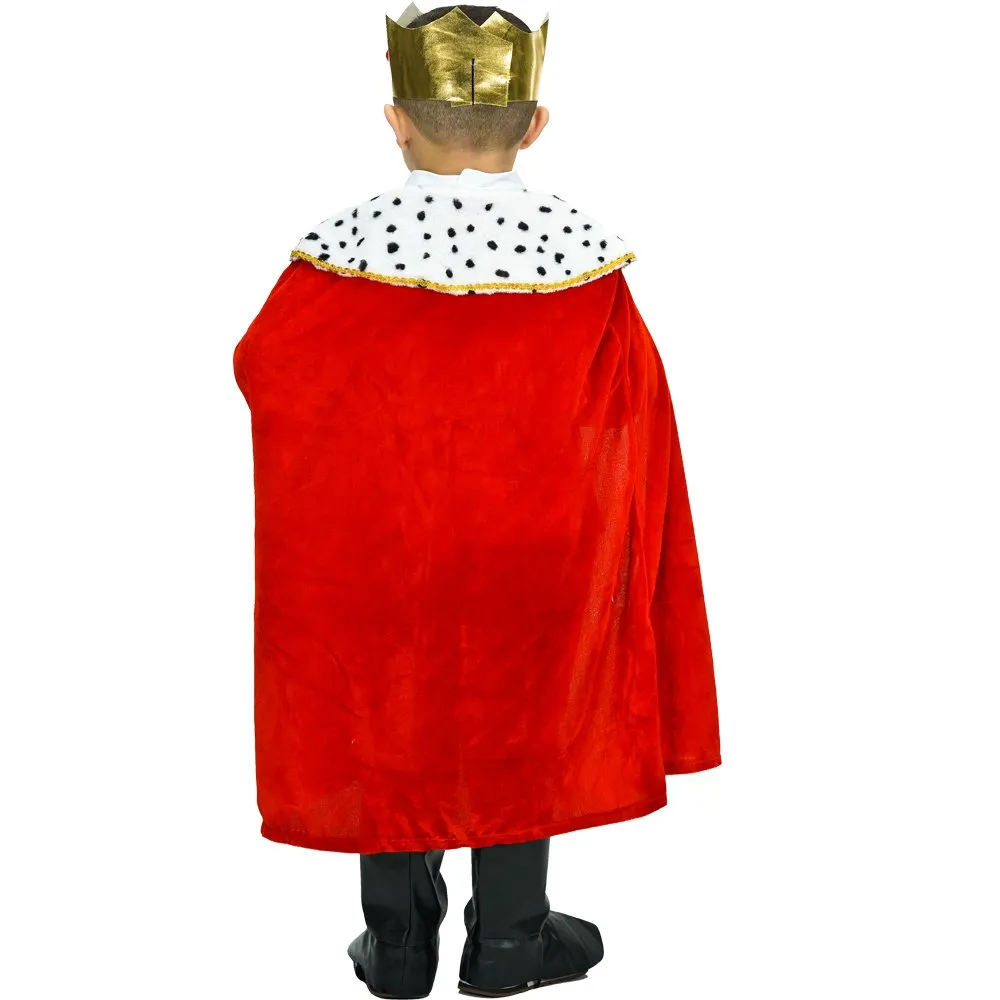 SEA HARE Re Fantasy costume bambino 7-9 anni corona