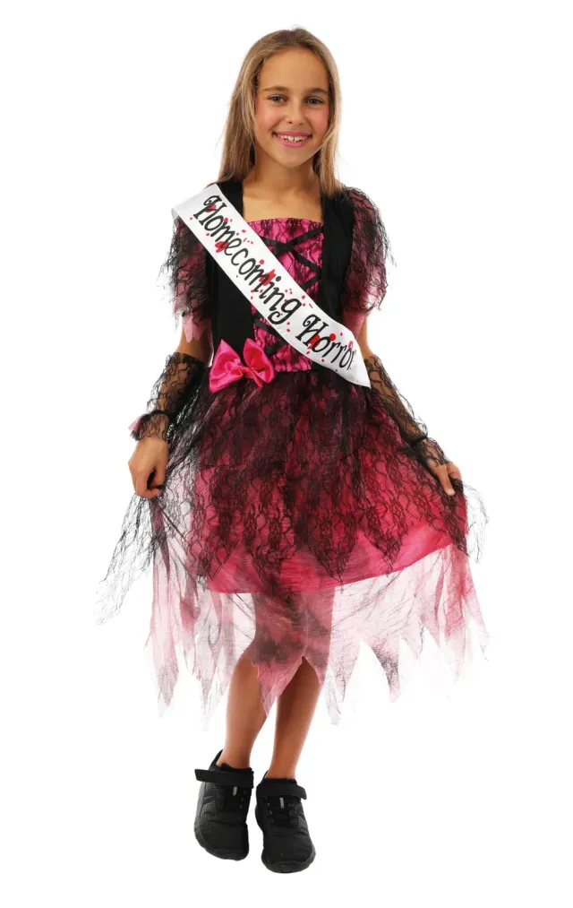 P'tit Clown Regina Prom Zombie costume bambina 5-6 anni