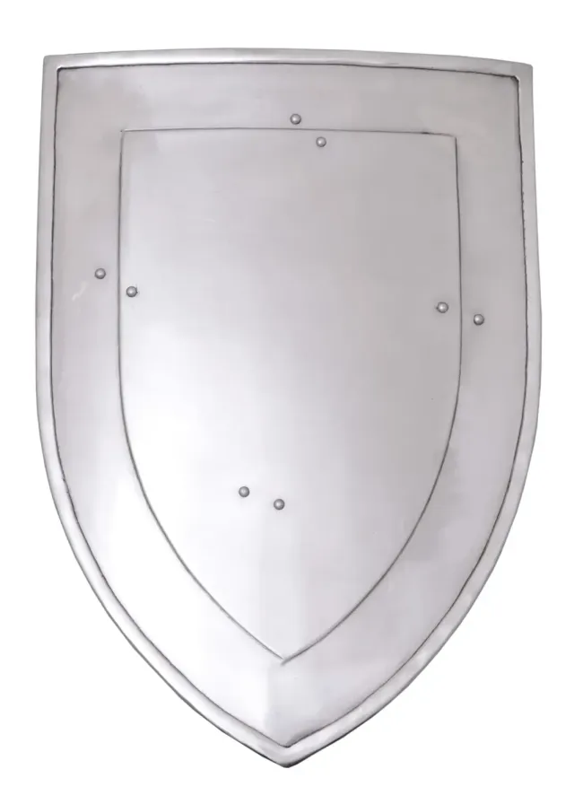 La Bottega di Merlino Scudo Acciaio Imbottito 2 mm 52 cm