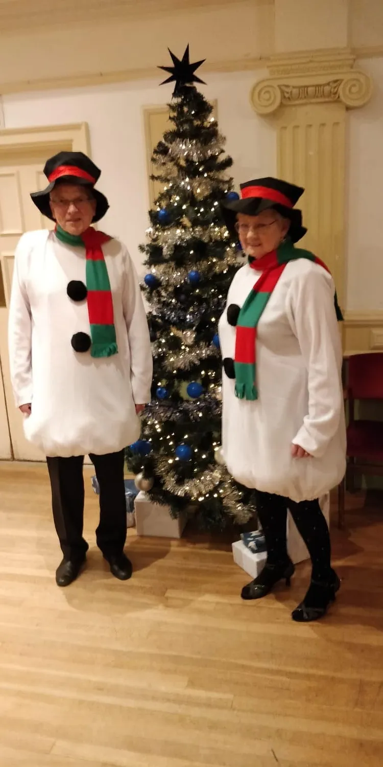 Funidelia Costume da Pupazzo di Neve Uomo Bianco S-M