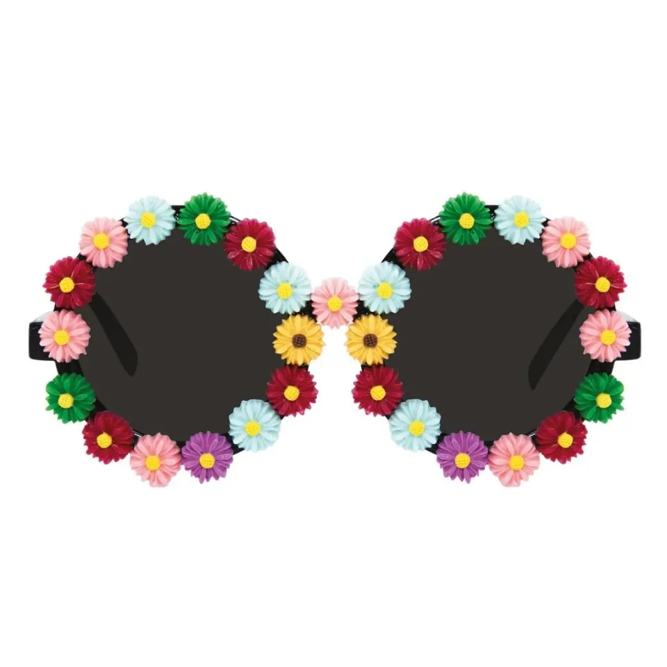 P'tit Clown Mini Fiori occhiali multicolore adulto