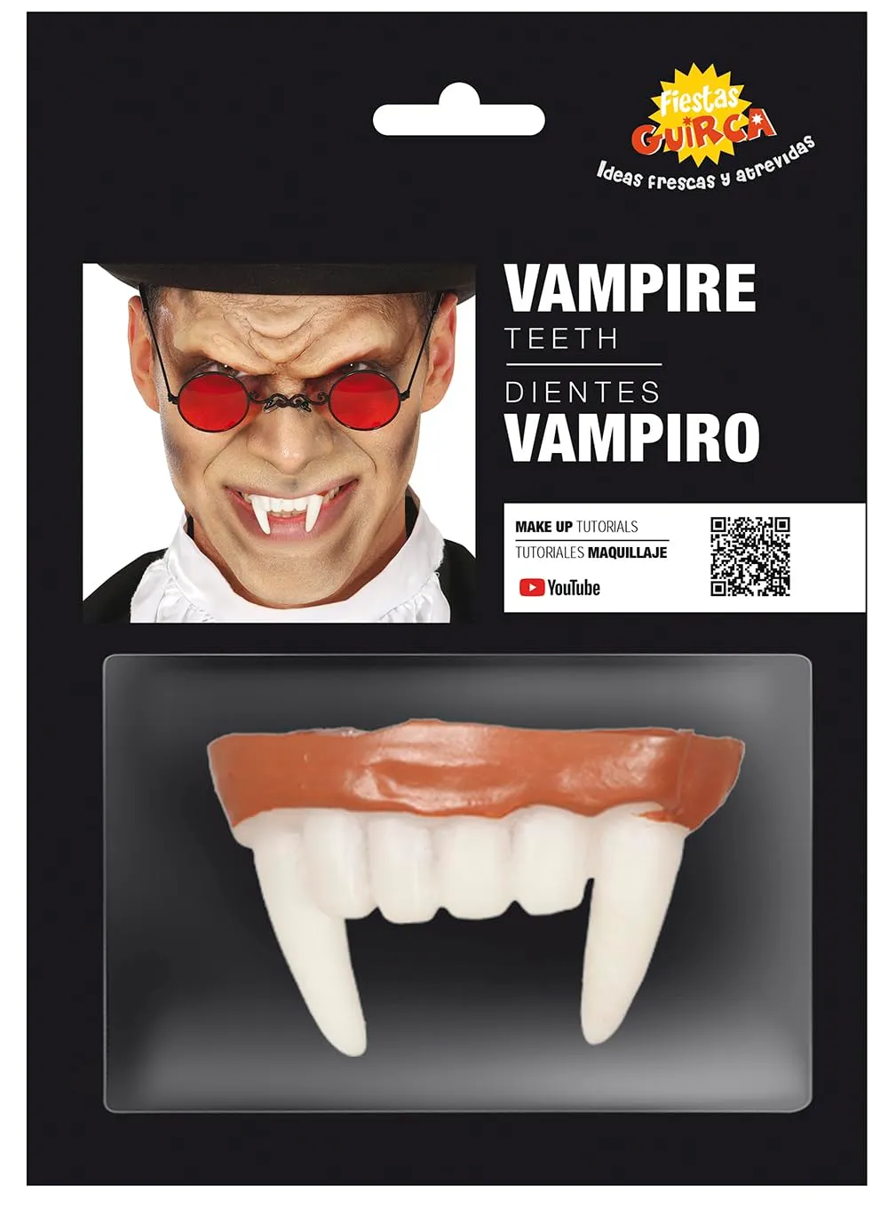 Fiestas Guirca Zanne vampiro finte adulto unisex