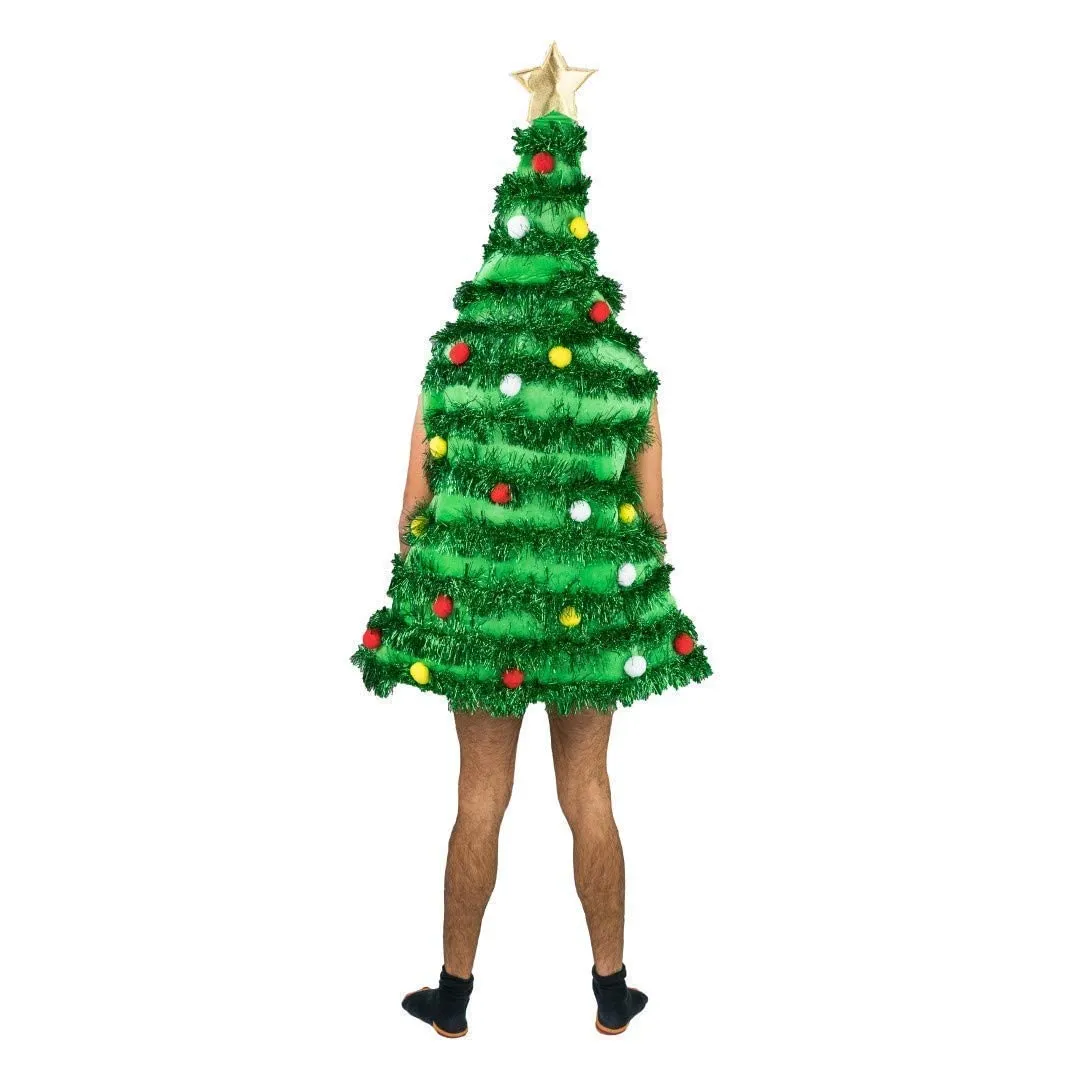 Bodysocks Albero di Natale Costume Adulto Verde