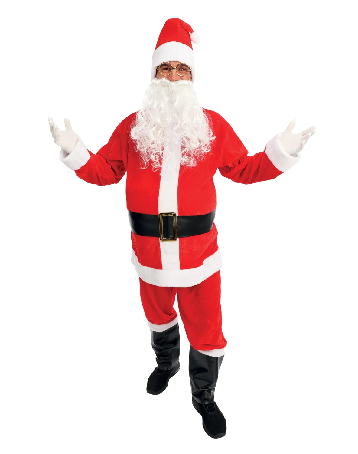 P'tit Clown Babbo Natale re66810 Costume XXL Velluto