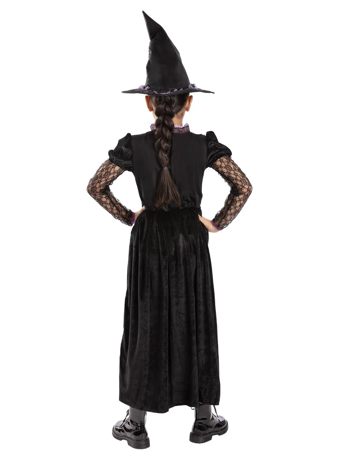Smiffys Witch from the West costume strega bambina nero-viola