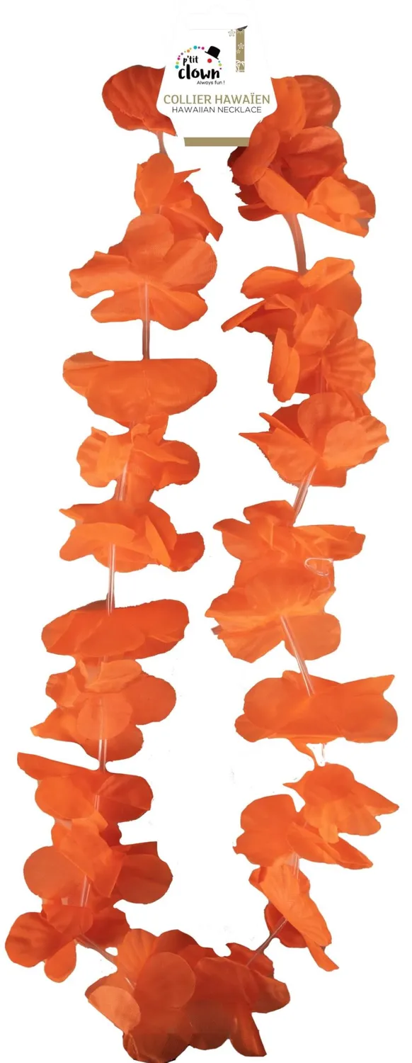 P'tit Clown 50407 Collana Hawaiana Fluo Poliestere Casual