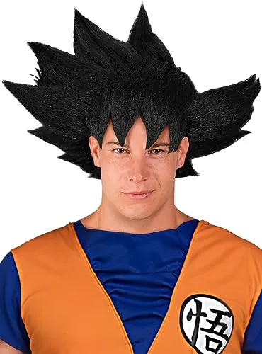 Funidelia Goku Dragon Ball Parrucca Uomo Nera