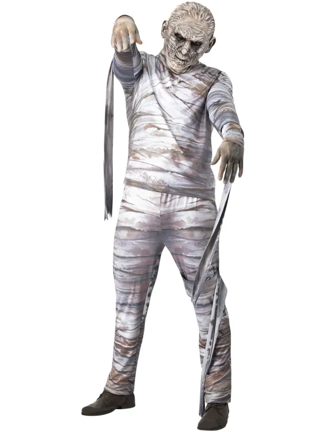 Smiffys Universal Monsters Mummy costume adulto L con maschera