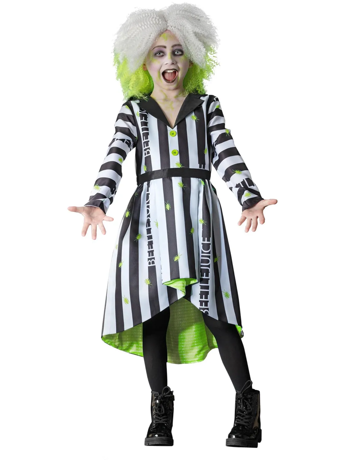 Smiffys Beetlejuice costume bambina vestito 4-6 anni