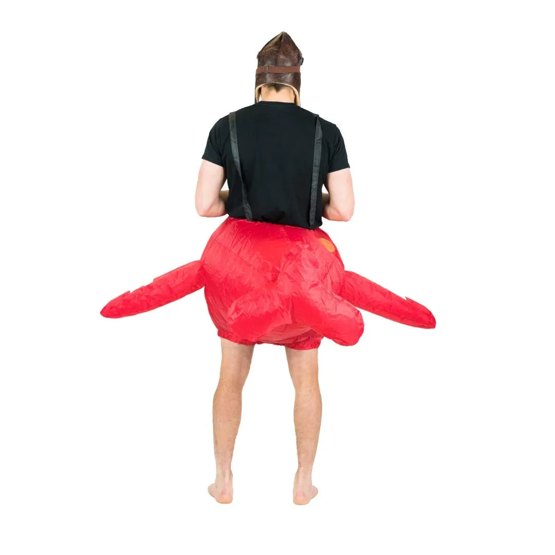 Bodysocks costume gonfiabile aeroplano adulti taglia unica