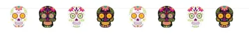 P'tit Clown 23549 Ghirlanda Day of the Dead 3 m