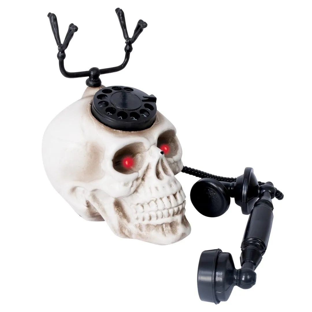 P'tit Clown 38629 teschio telefono animato 22 cm