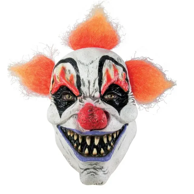 P'tit Clown maschera clown assassino lattice adulto mezza maschera