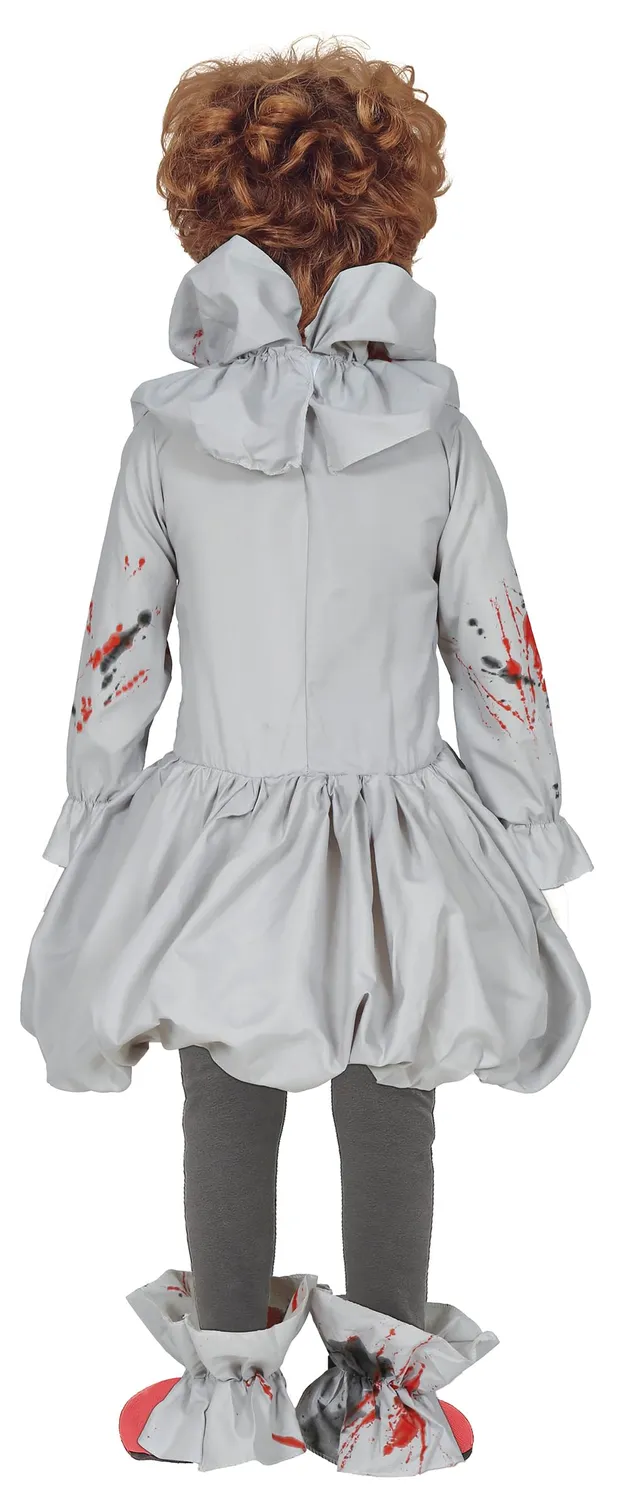Guirca Clown Satanico costume bambino 7-9 anni Halloween