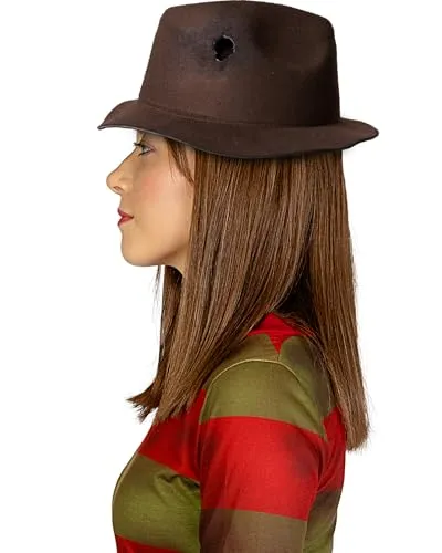 Funidelia Freddy Krueger Cappello Ufficiale Costume Nero