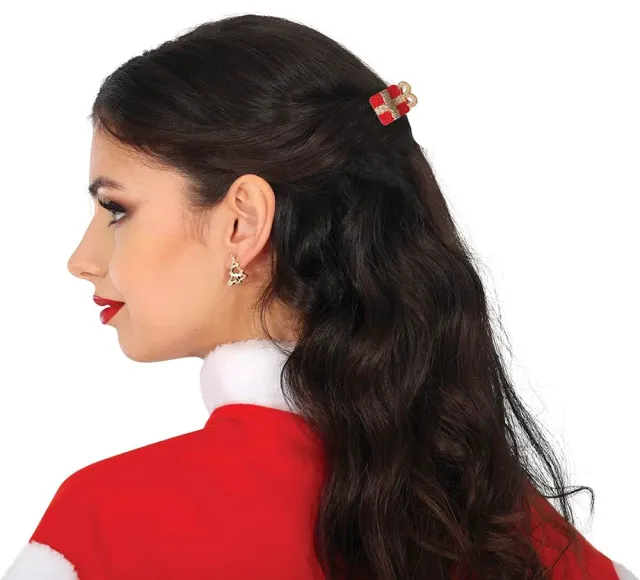 Fiestas Guirca Fermagli Capelli Pacco Regalo Natale 5 Pezzi