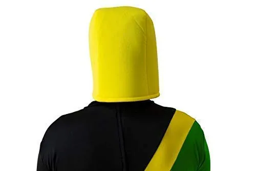 Bodysocks Bob cappello giallo adulto taglia unica carnevale
