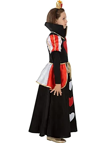 Funidelia Regina di Cuori costume bambina rosso