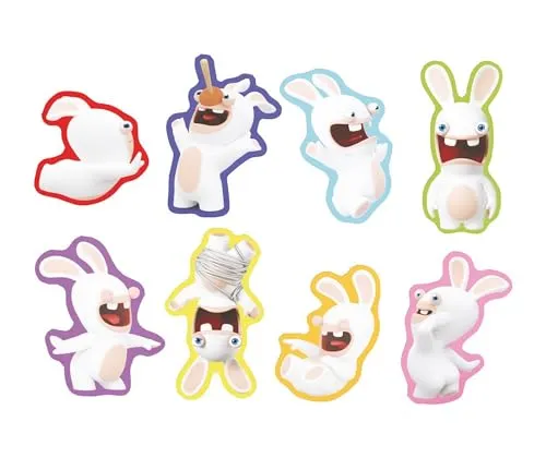 P'tit Clown Coniglietti Cretini 23339 coriandoli tavolo 40 pezzi