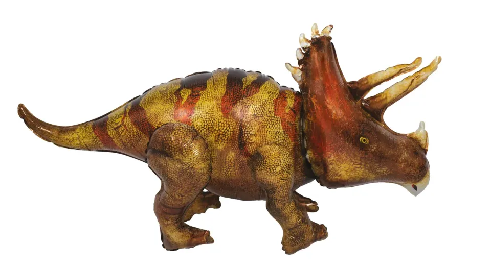 P'tit Clown triceratopo palloncino dinosauro da appoggiare