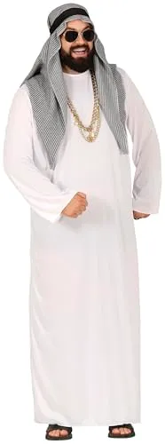 Fiestas Guirca Sceicco Arabo costume uomo L 52-54