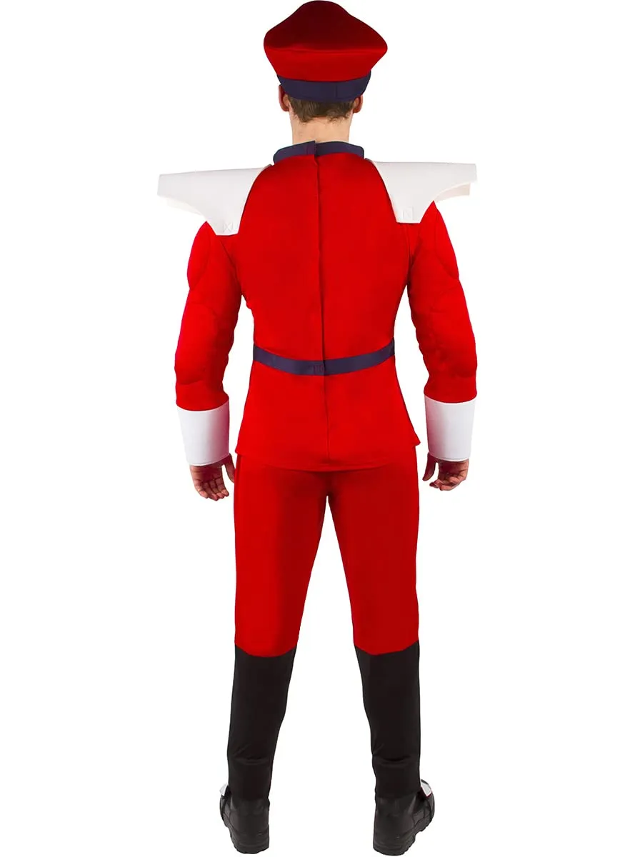 Funidelia Street Fighter Costume M Bison Uomo Rosso Ufficiale