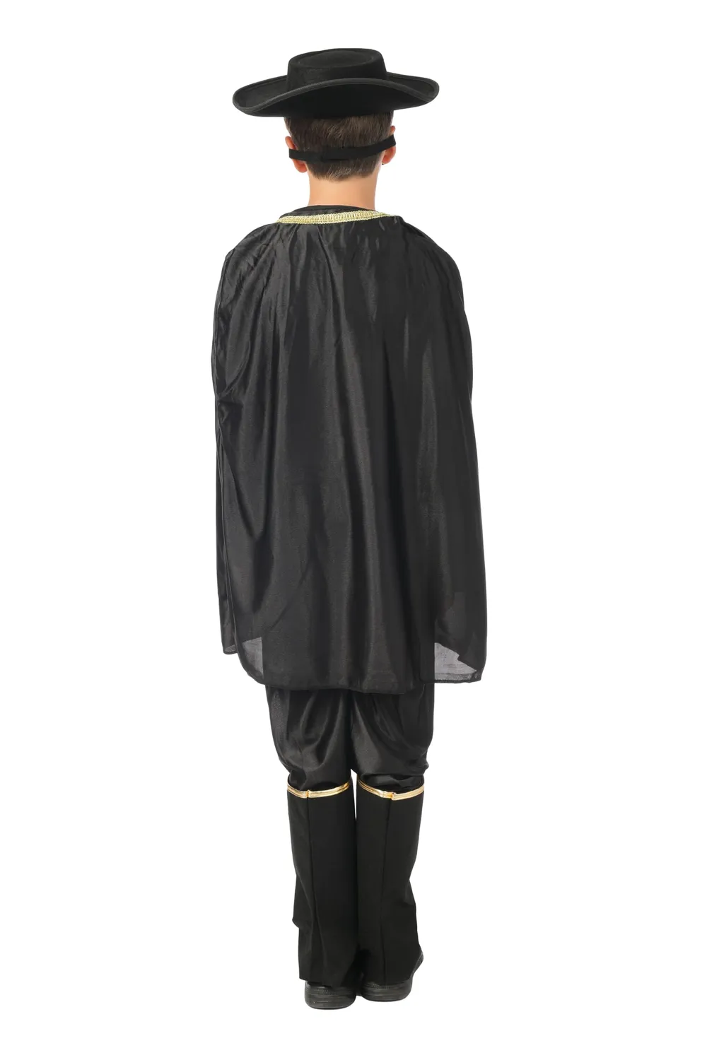 P'tit Clown Bandito Mascherato Costume 10-12 Anni 7 Pezzi